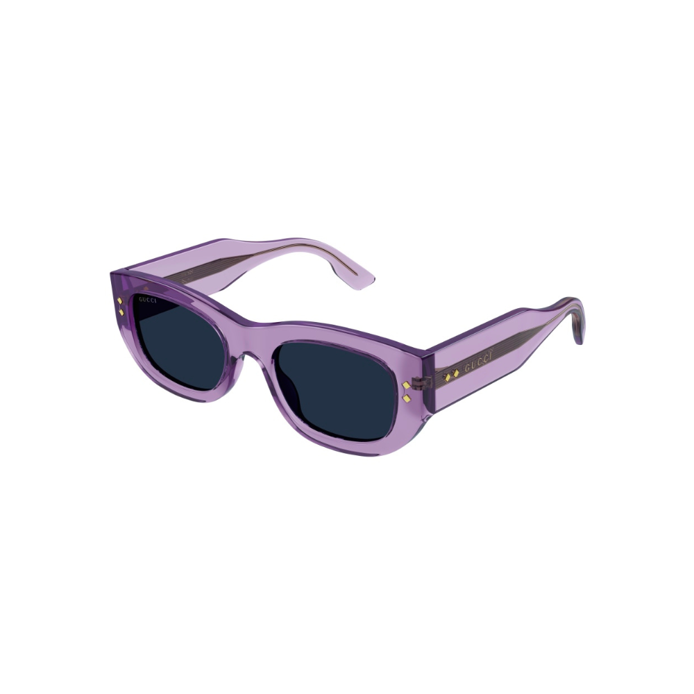 Gucci Sunglass Woman Violet Blue GG1215S-003