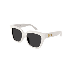 Balenciaga Sunglass Woman White Grey BB0237SA-004