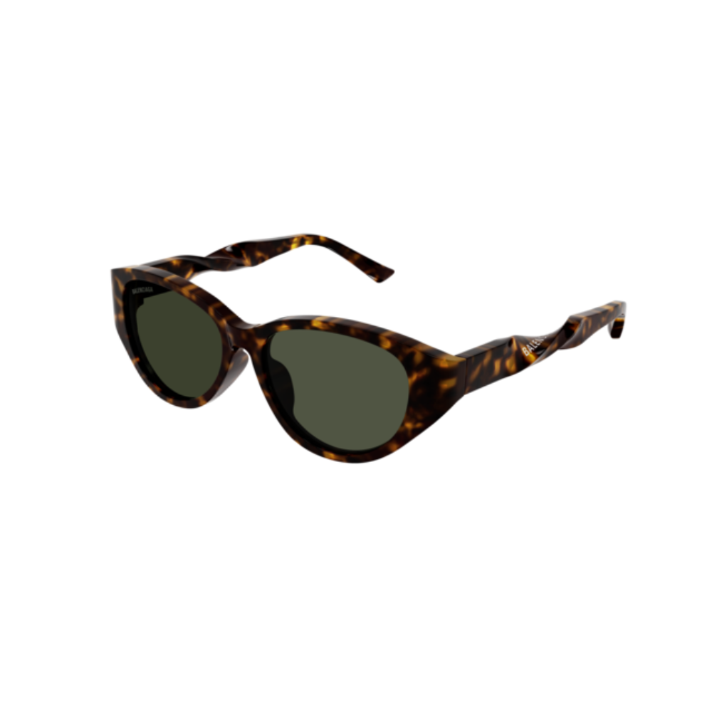 Balenciaga Sunglass Woman havana Green BB0209SA-002