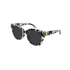 Balenciaga Sunglass Woman Havana Gold Grey BB0103SA-007