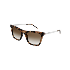 Saint Laurent Sunglass Woman Havana Silver Brown SL 511-004