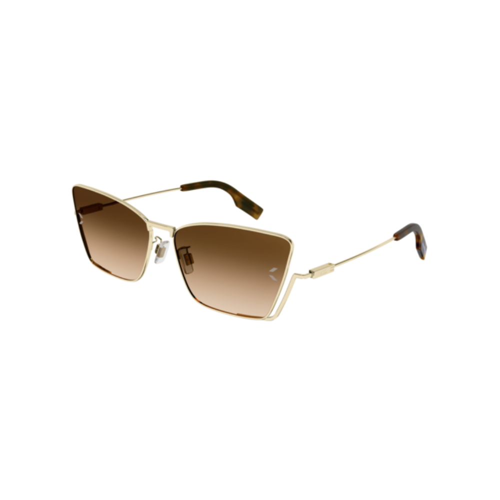 Mcq Sunglass Woman Gold Brown MQ0350S-002