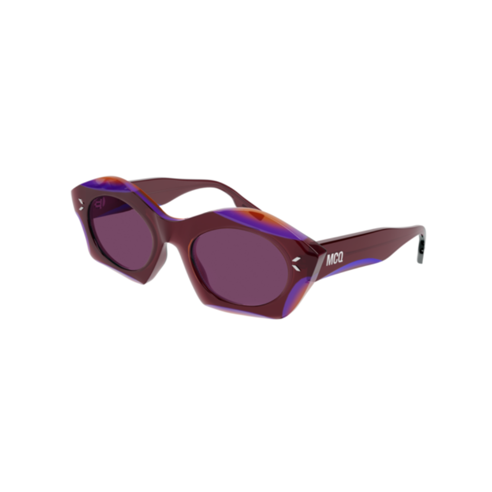 Mcq Sunglass Woman Burgundy Violet MQ0341S-004