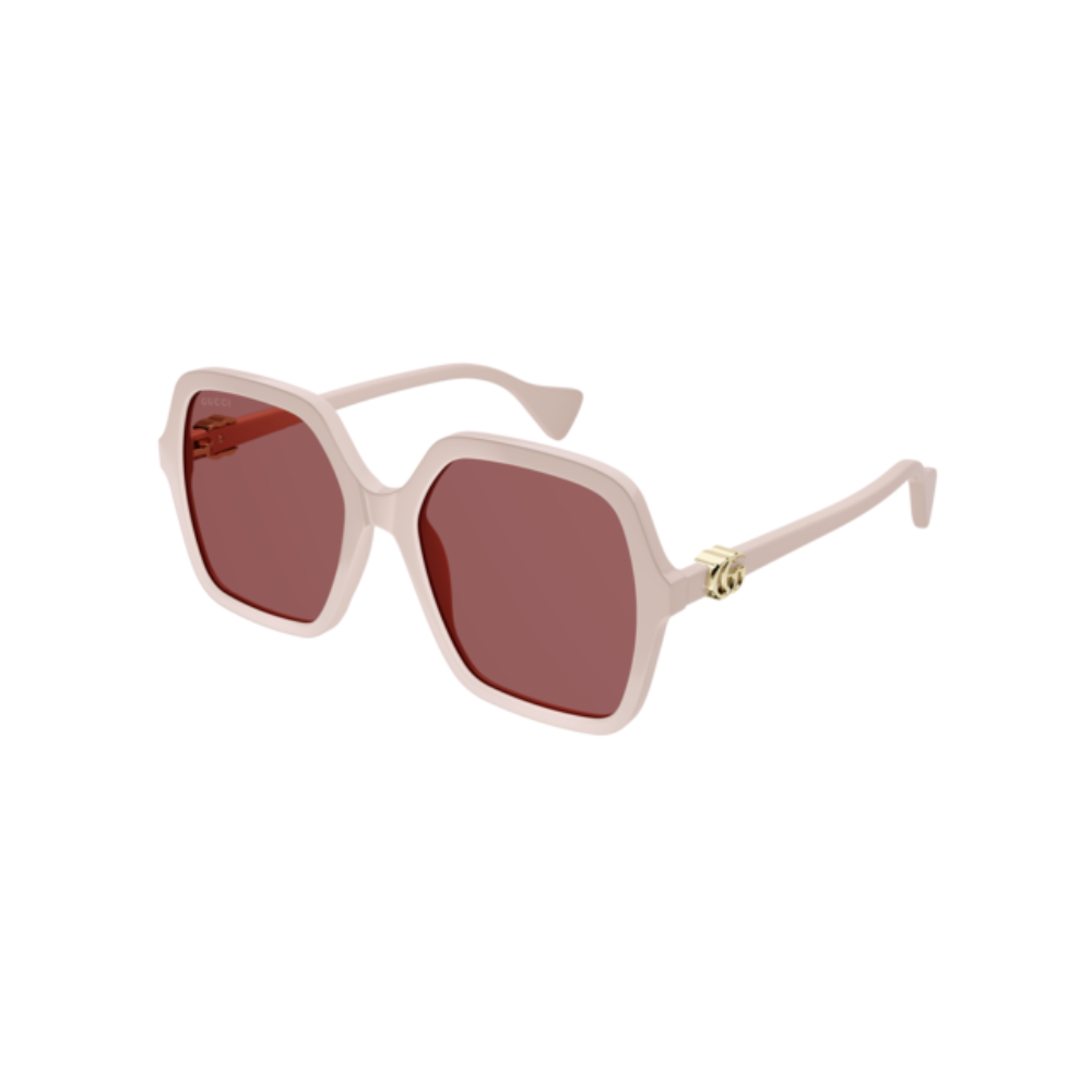 Gucci Sunglass Woman Ivory Brown GG1072S-004