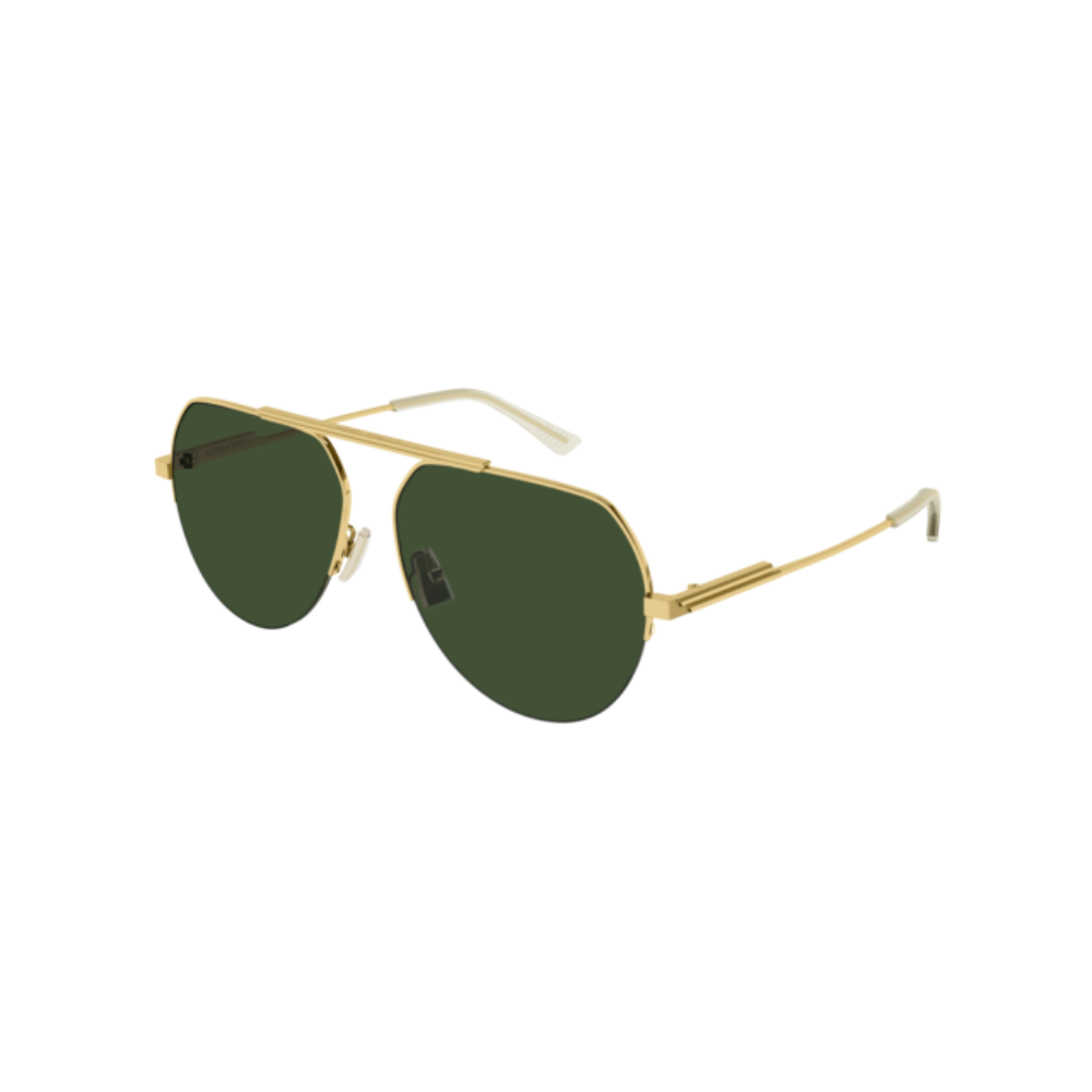 Bottega Veneta Sunglass Unisex Gold Grey BV1150S-008