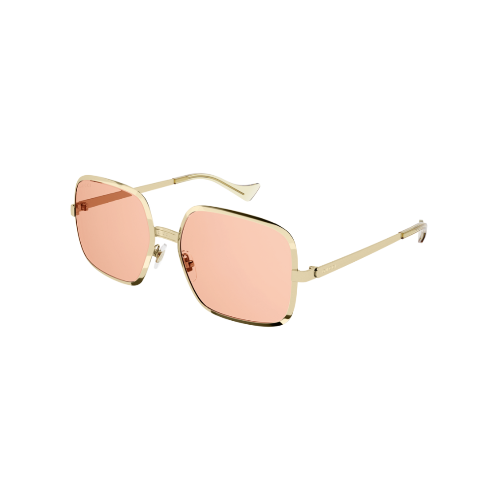 Gucci Sunglass Man Gold Red GG1063S-001