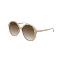 Chloe Sunglass Woman Ivory Brown CH0002S-002