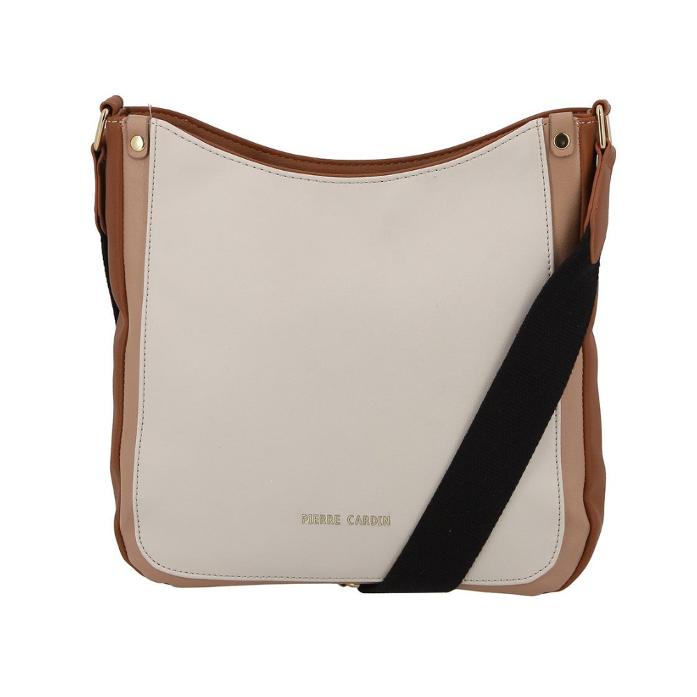 Pierre Cardin Charlie Large Crossbody Tan