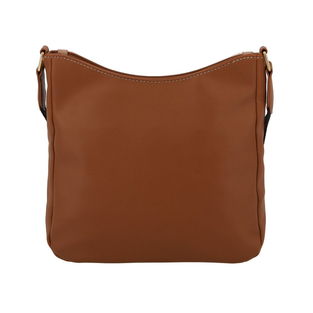 Pierre Cardin Charlie Large Crossbody Tan