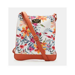 Pierre Cardin Aasha Floral Crossbody Floral  Orange