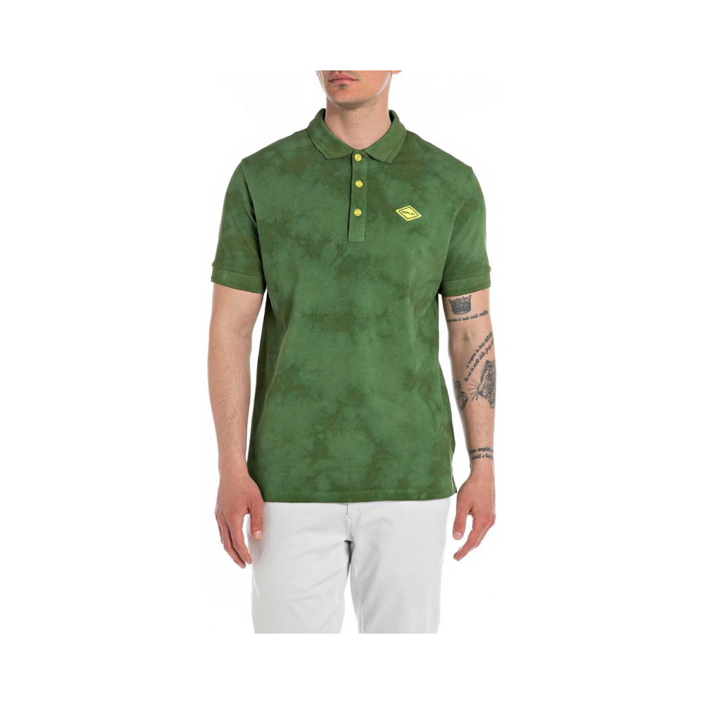 Replay M6785 22696T Polo 830 Green