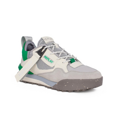 Replay Mens Field 2.0 Wind Shoes Whte And Grey