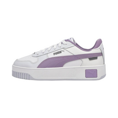 Puma 38939001 Womens Carina Street Shoes White And Plum