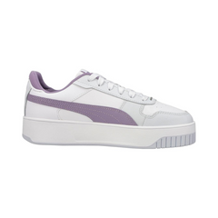 Puma 38939001 Womens Carina Street Shoes White And Plum