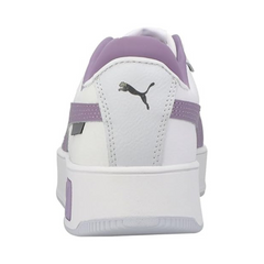 Puma 38939001 Womens Carina Street Shoes White And Plum