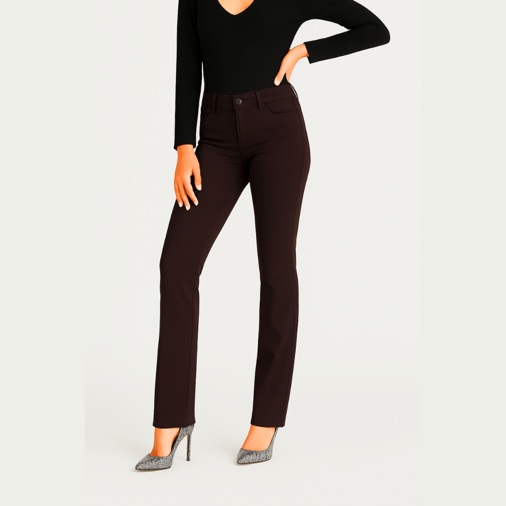 Sissyboy Womens Betty Bootleg Pants In Brown