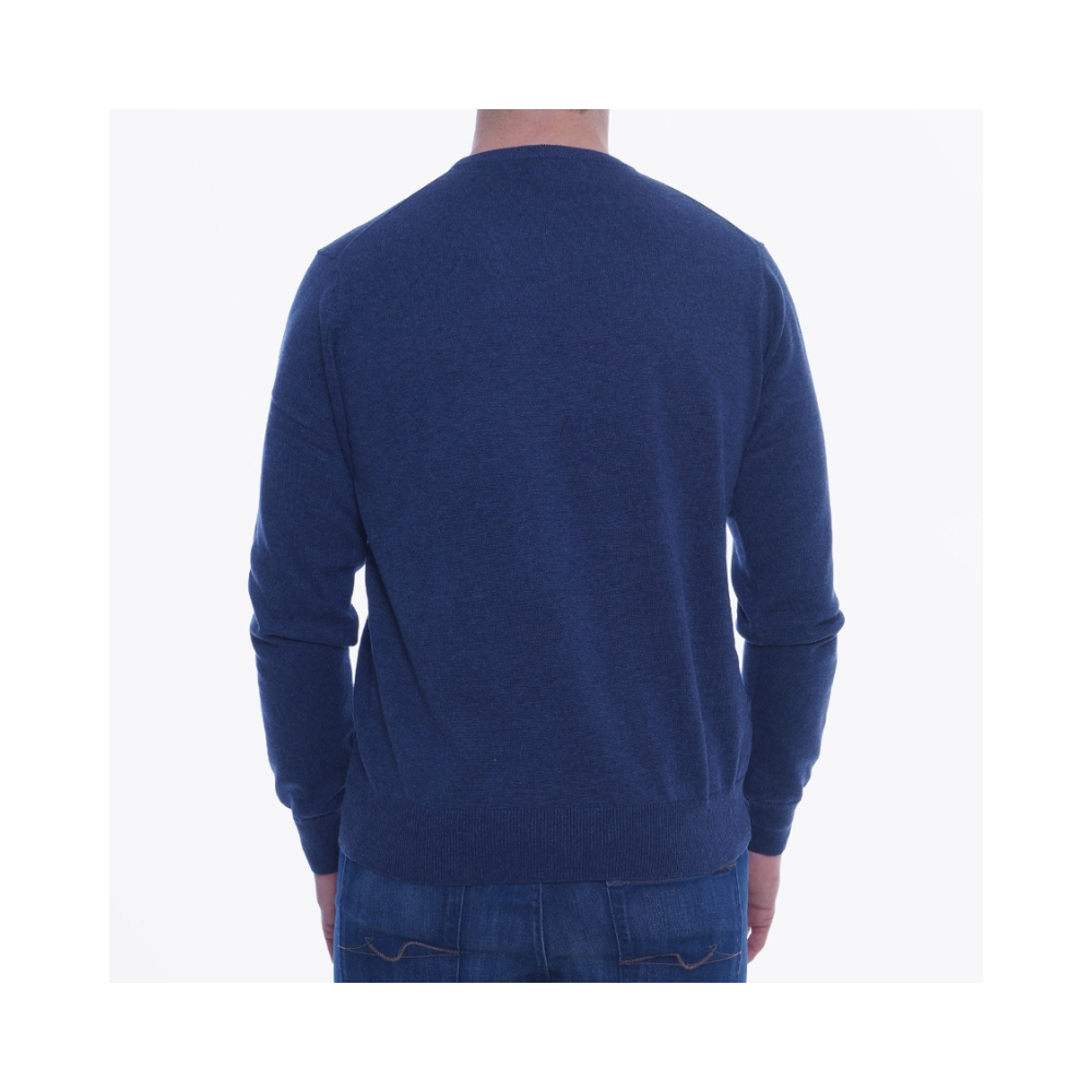 Gant Lt. Weight Cotton Crew Navy