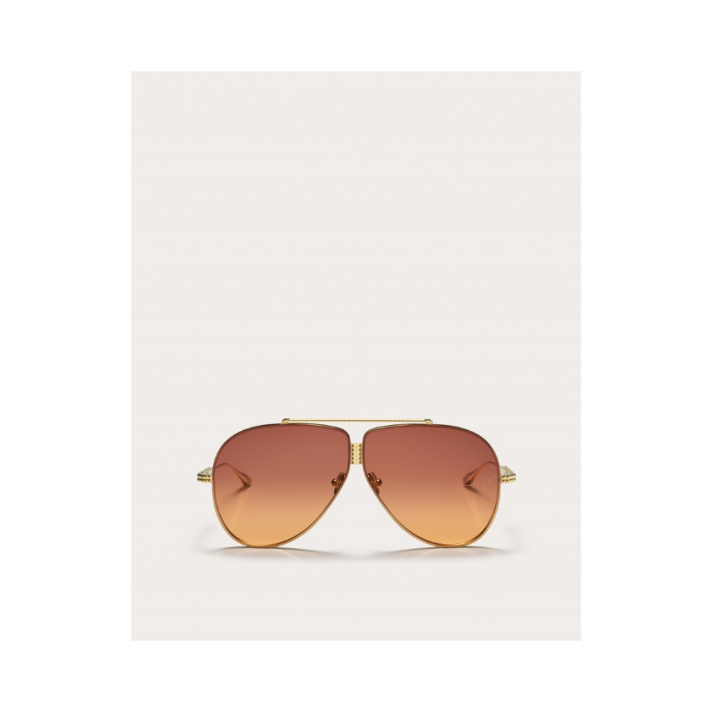 Valentino Sunglasses 100D 64 Gold