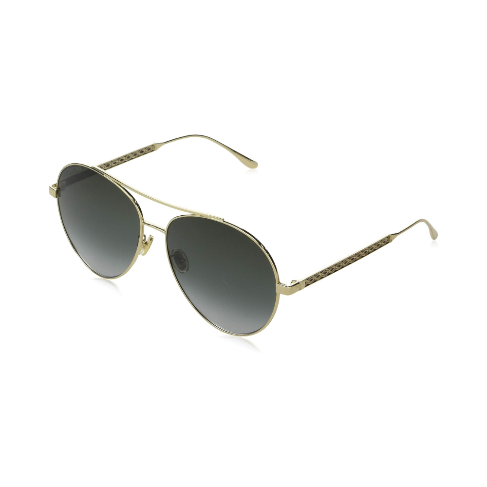 Jimmy Choo Sunglasses Noria Gold Aviator Grd Grey Lens