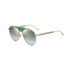 Jimmy Choo Sunglasses Ave Rosegold&Green