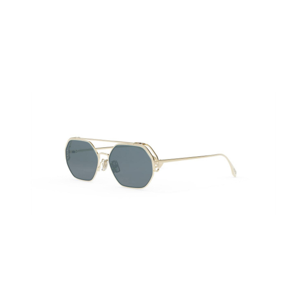 Fendi Sunglasses 40039U 5710X 57 Gld/Blu