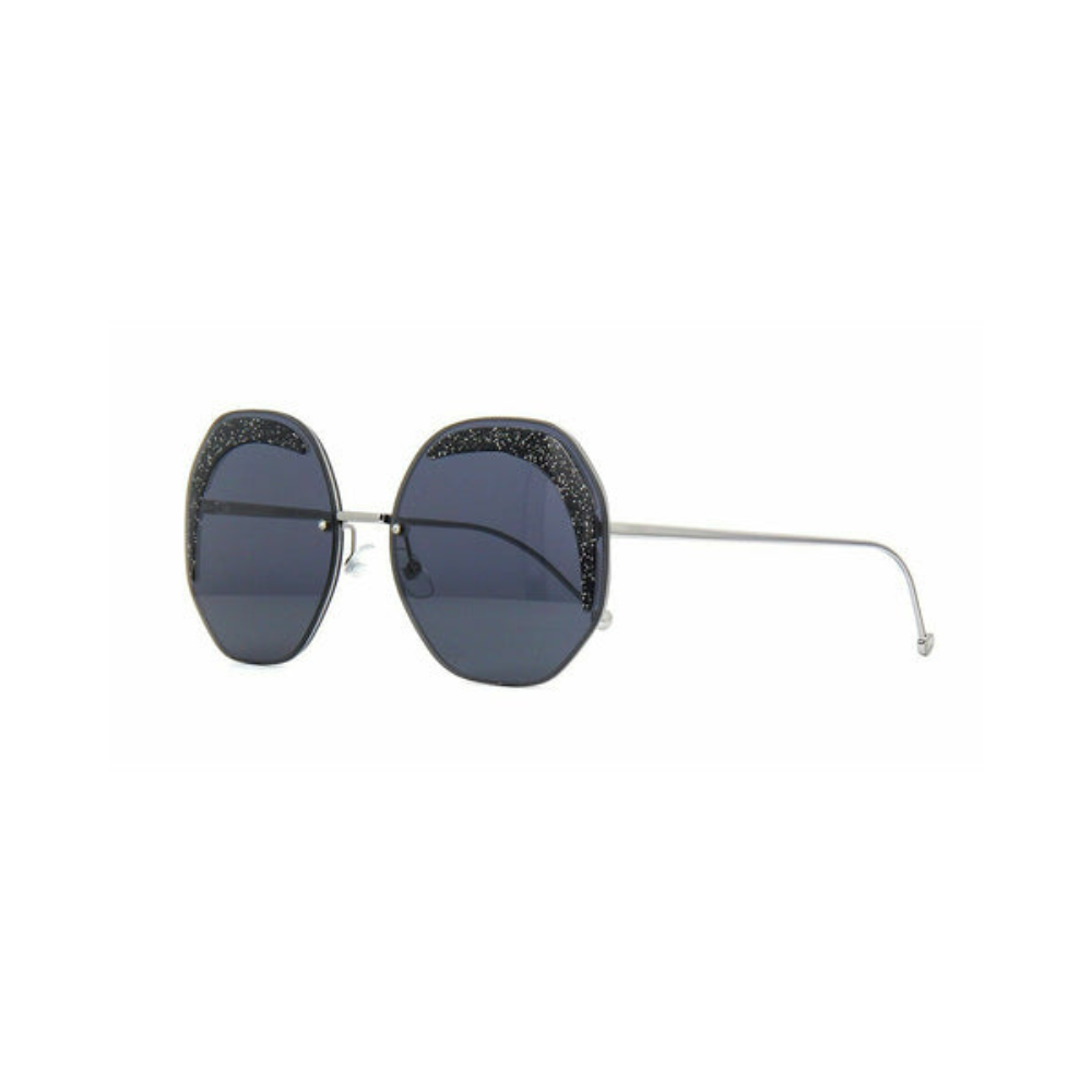 Fendi Sunglasses Gunmtl/Blk Frme