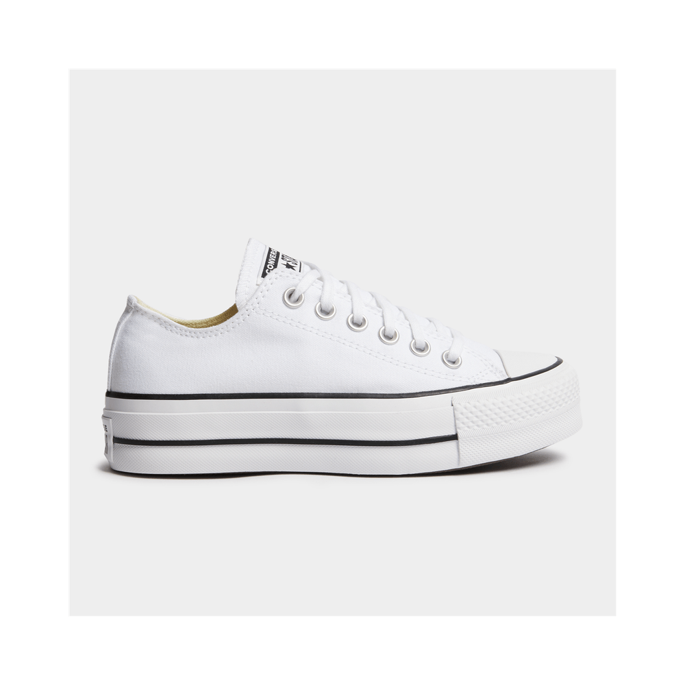 Converse 560250C Womens Ctas Lift Low Canvas Shoes White