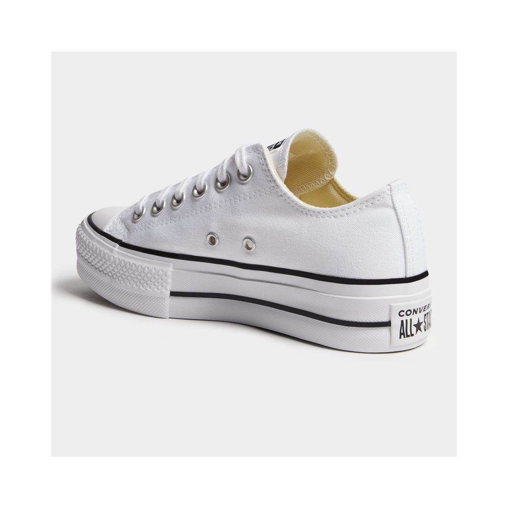 Converse 560250C Womens Ctas Lift Low Canvas Shoes White