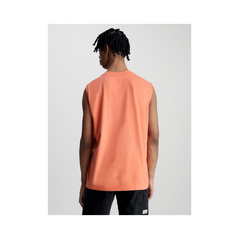 Calvin Klein Institutional Sleeveless Tank J323146 Orange