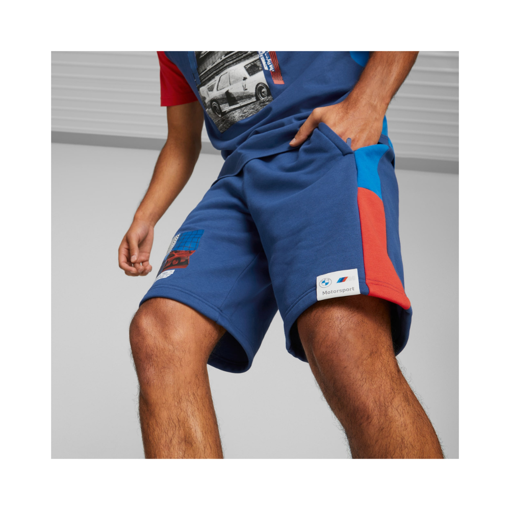 Puma Mens Bmw Mms Graphic Shorts 10 Pro