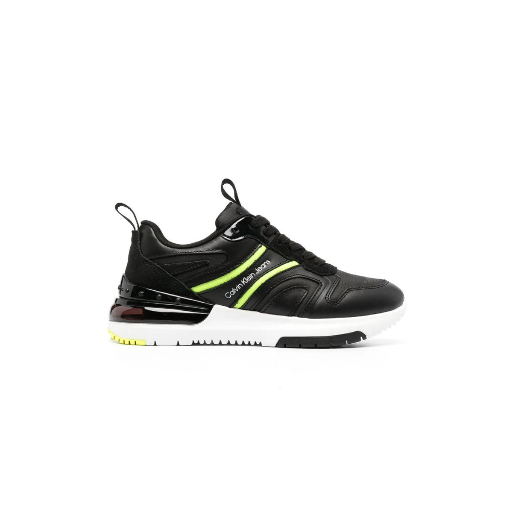 Calvin Klein Ym005860 Comfair Runner Lth-Rip Instit Black Multi