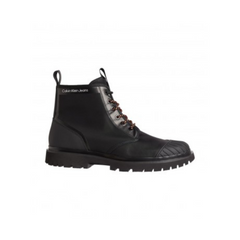 Calvin Klein Ym004620 Lug Mid Lace Up Boot Thermo Boot Black