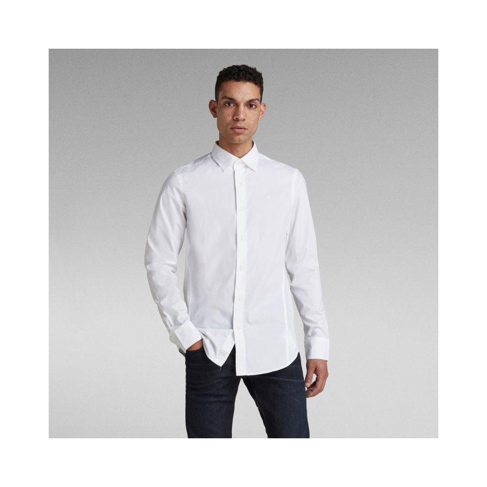G-Star Raw D17026 Dressed Super Slim Shirt L/S White