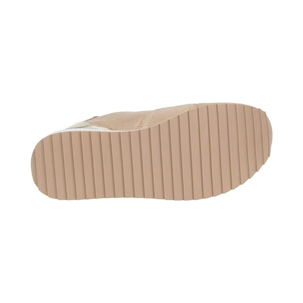 Replay Womens Penny Elastic 2 Sneakers Beige And White
