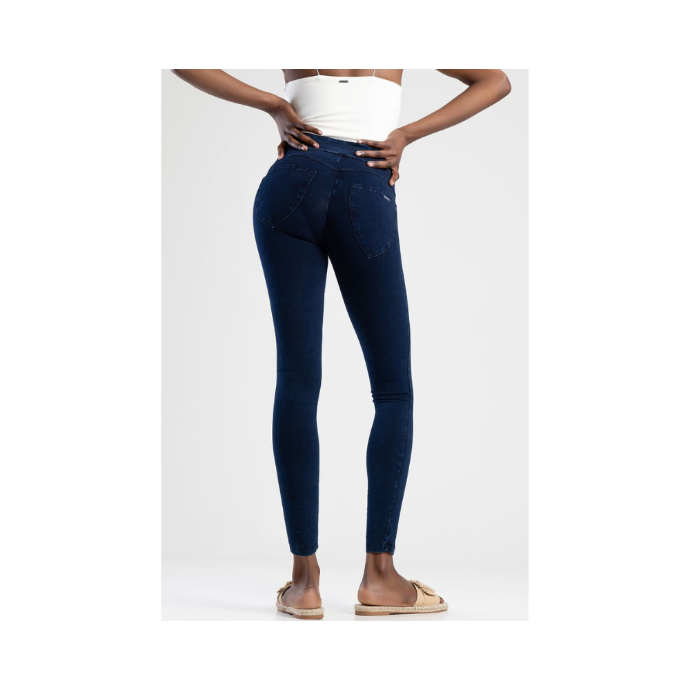 Sissyboy Peaches Sculpt Knit Shaper Jegging Indigo