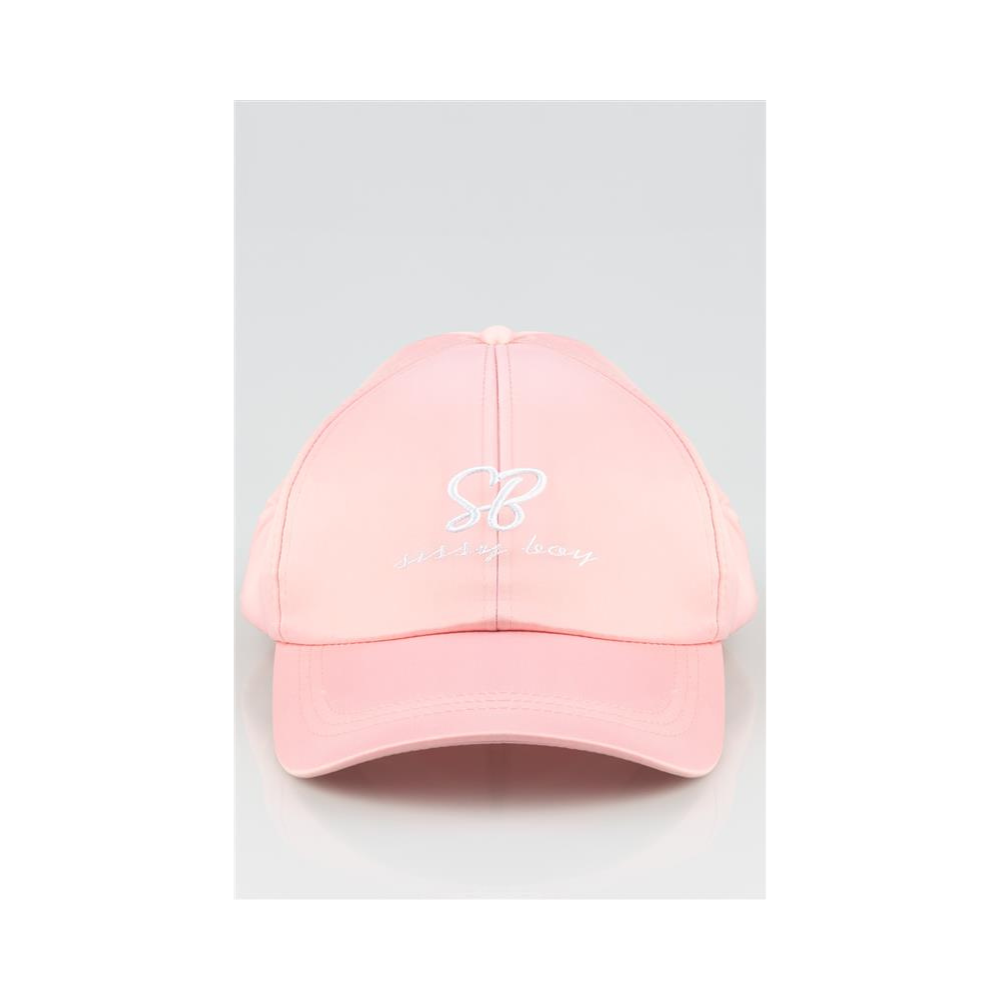 Sissyboy H595 Ladies Satin Peak Cap W Sb Embroider