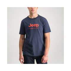 Jeep M Jeep Logo Print Tee Jmic23211 Navy