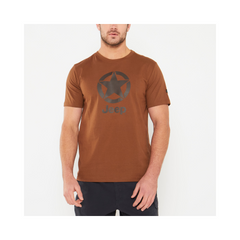 Jeep M Logo/Icon Strong Tee Jms23043 Brown