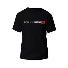 Sniper Bns Never Stop T-Shirt  Black