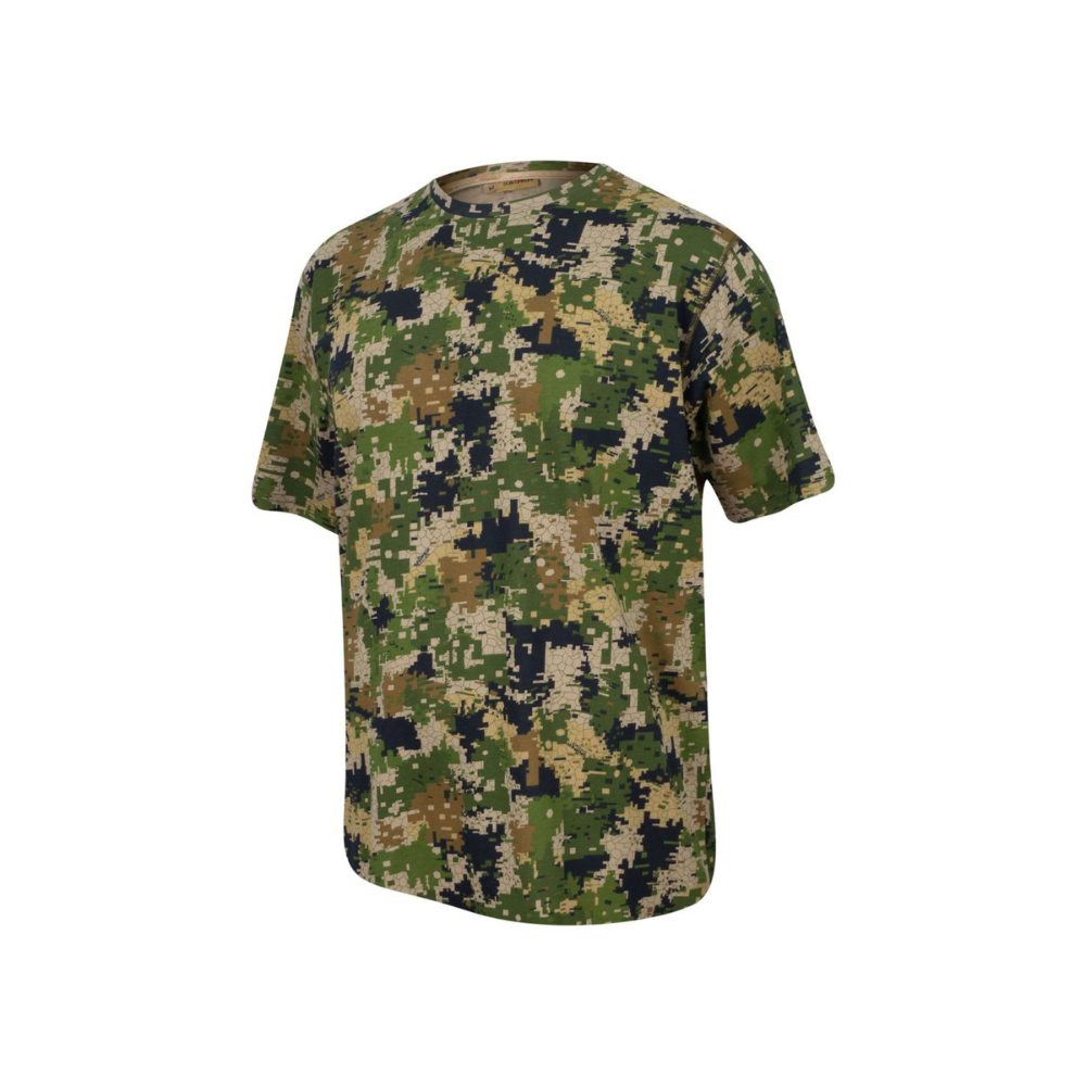 Sniper Pixelate Mens S/S Cotton T/Shirt Camouflage