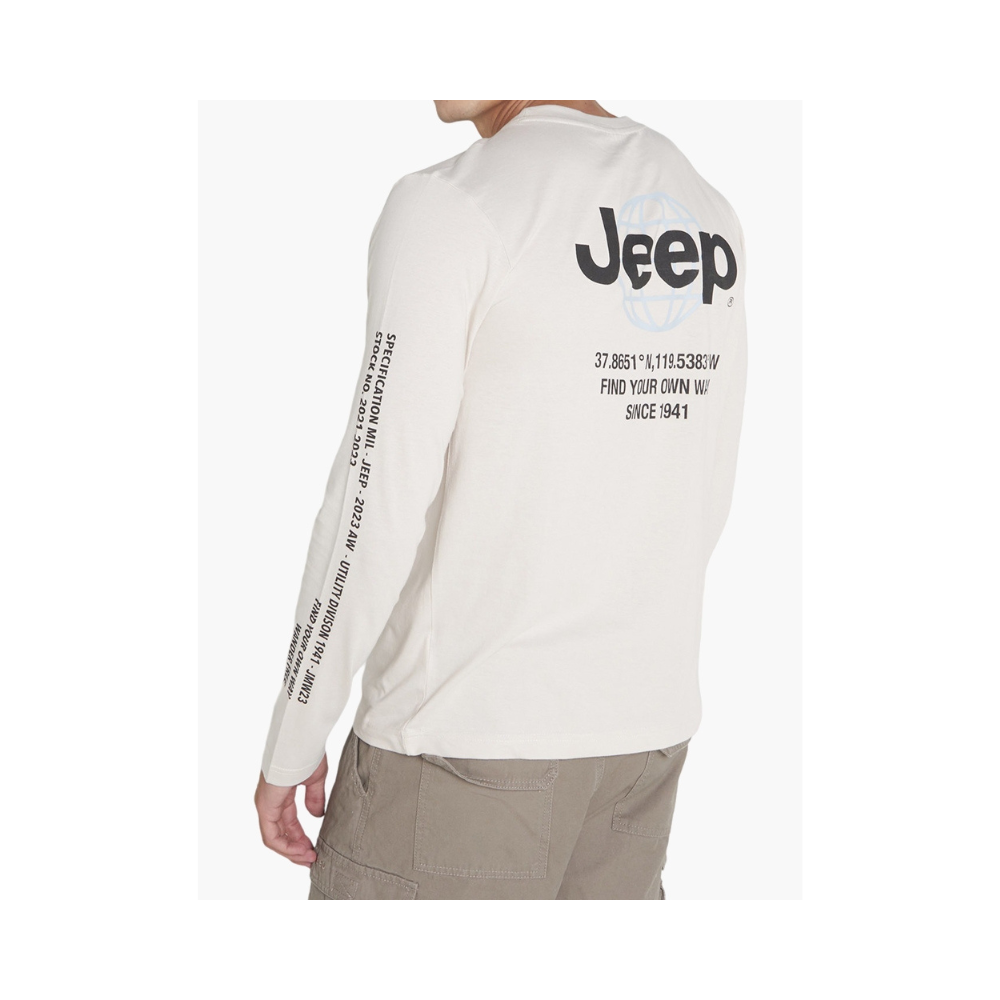 Jeep M High Density Logo/Icon Print Jmw23022 Beige