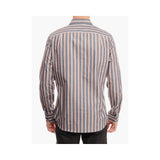 Polo Mens Stripe Ls Shirt Navy
