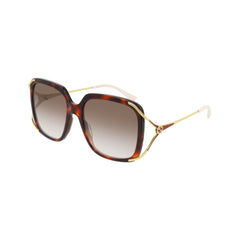 Gucci Sunglasses Gg0647S 002 56 Havana/Gold