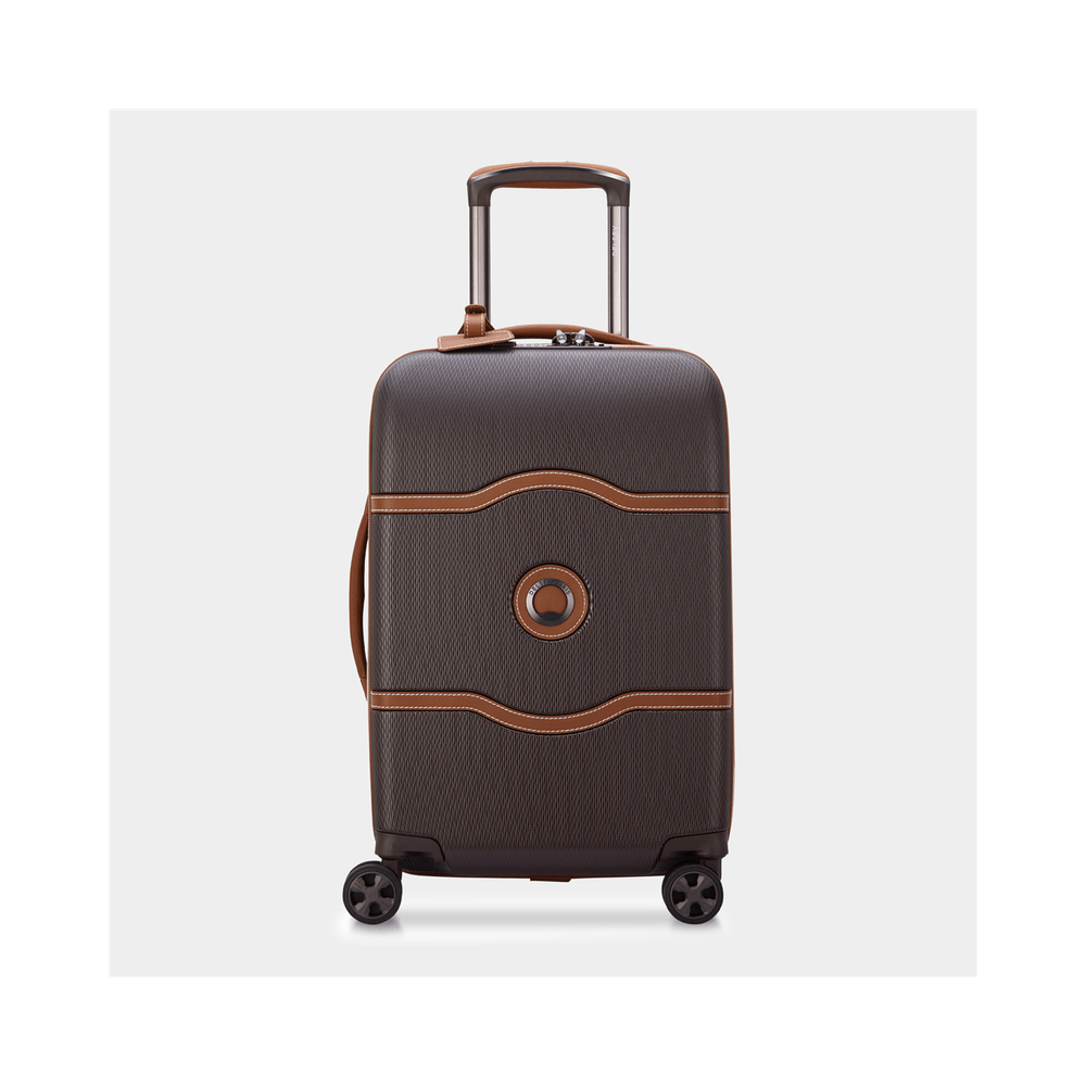 Delsey Chatelet Air 4 Wl Ca Bin Trolly Case Chocolate