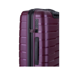 Cellini Microlite Trolley Case 4 Wheels Purple
