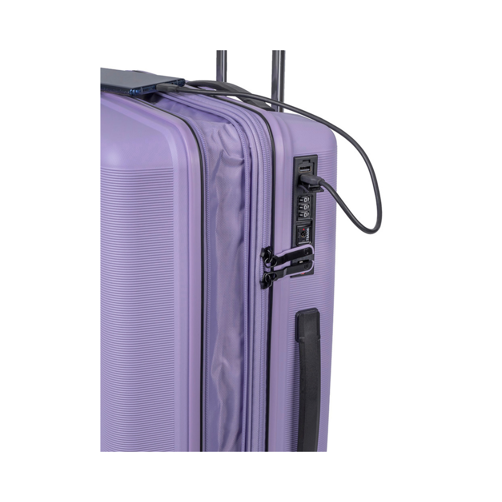 Cellini Starlite  Trolley Case Lilac