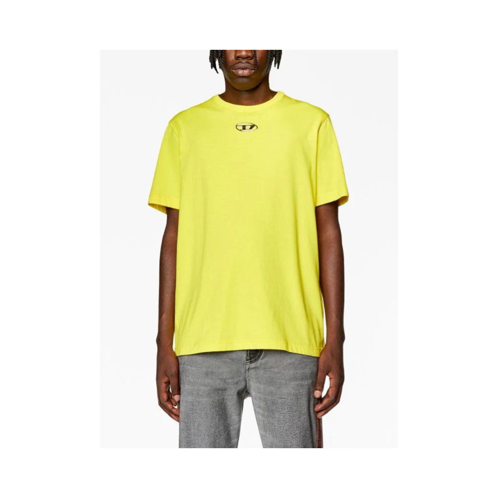 Diesel A098640Hers Mens T-Just-Od T-Shirt Yellow