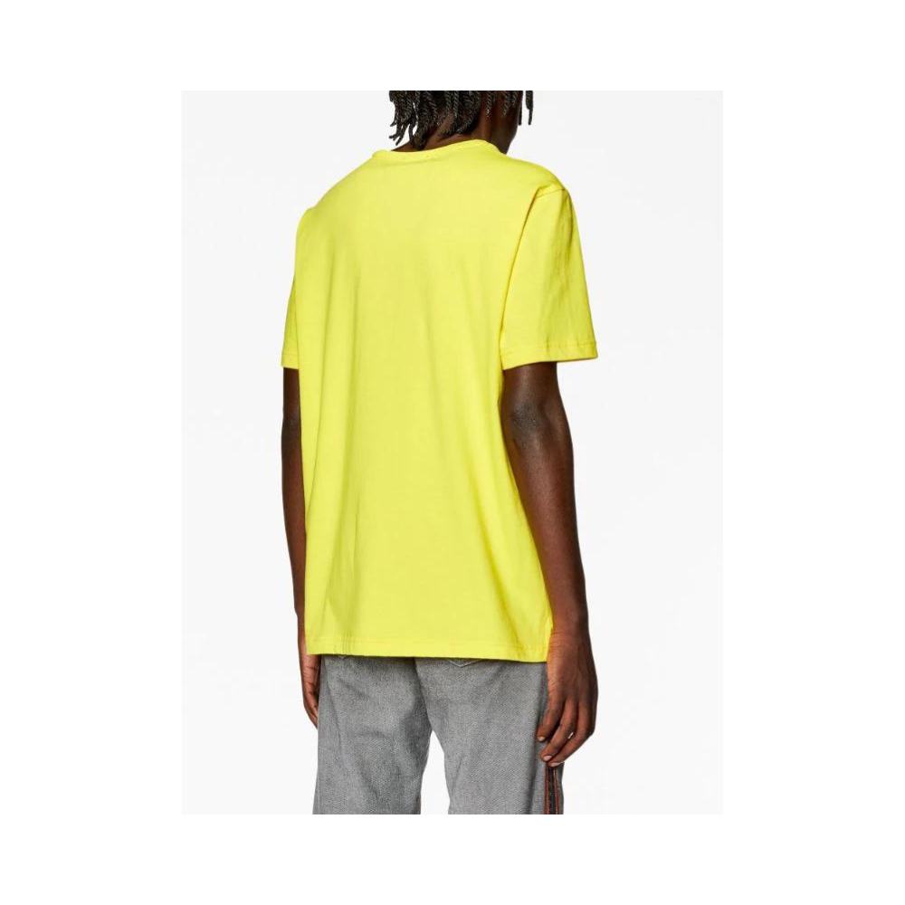 Diesel A098640Hers Mens T-Just-Od T-Shirt Yellow
