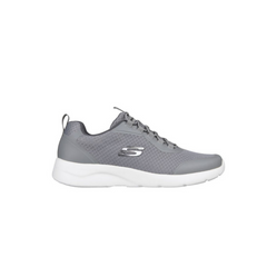 Skechers 894133 Mens Dynamite 2.0 Shoes Grey And White