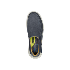 Skechers 204785 Mens Proven Shoes Navy/Grey